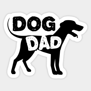 Awesome dog dad shirt best gift for fathers day and dogs day Sticker